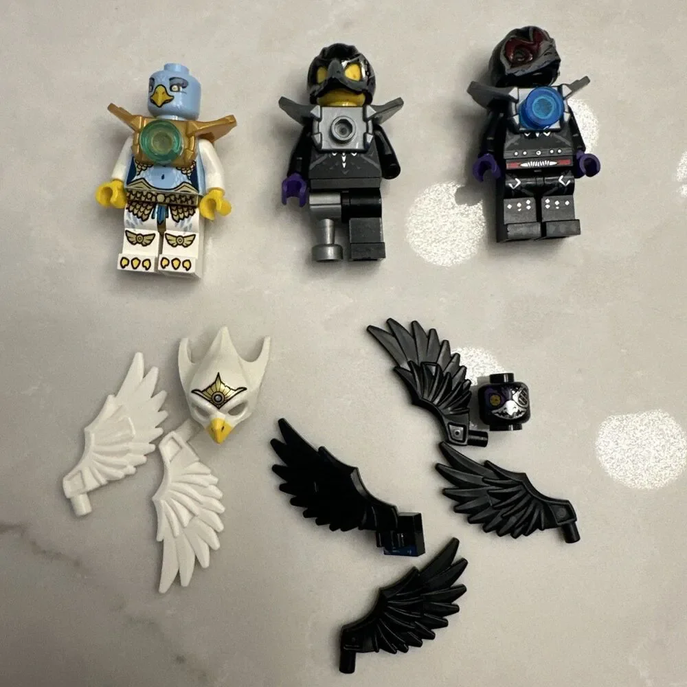 Lot Of 3 Lego Legend Of Chima Minifigures Eris Razcal Rizzo and more